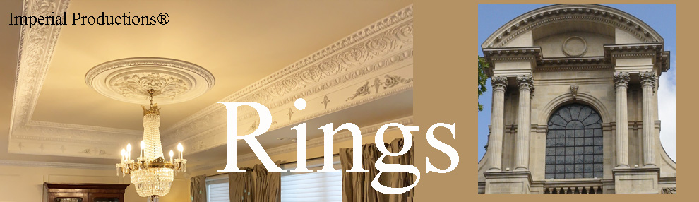 Ring collection for ceilings and walls