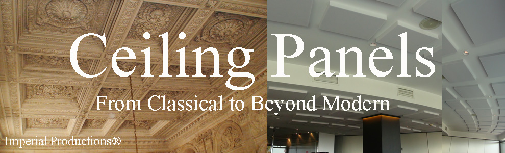 Ceiling panels from classical to modern elements custom and standard ceiling panels