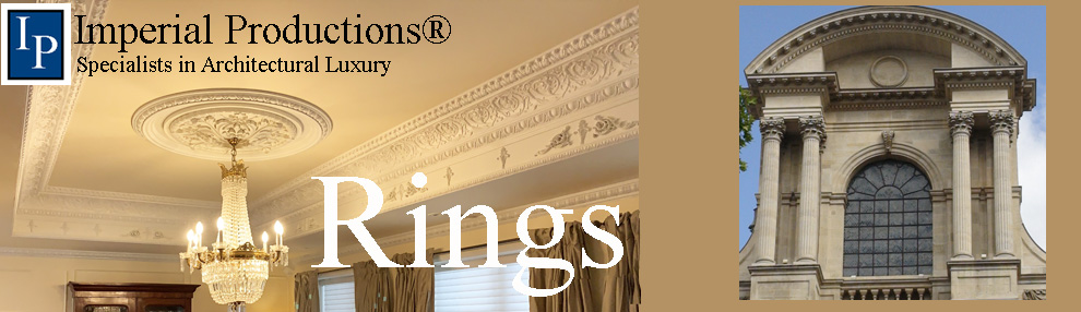 Ring collection for ceilings and walls