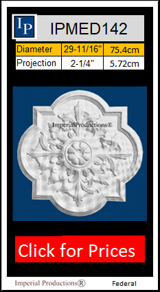 IPMED142 medallion 29-11/16"