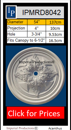 IPMRD8042 medallion 54  inches