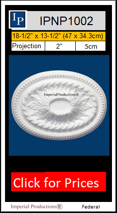 IPNP1002 Oval Federal Medallion