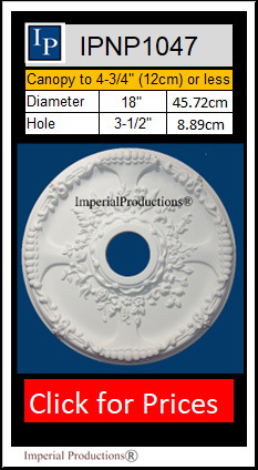 Victorian Medallion IPNP1047 18 inches