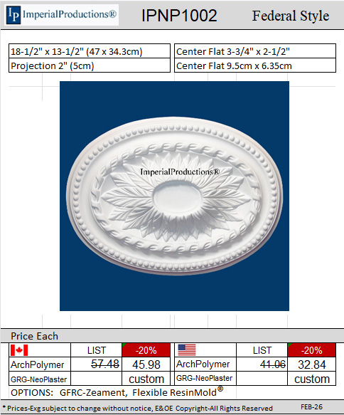 IPNP1002 Federal medallion