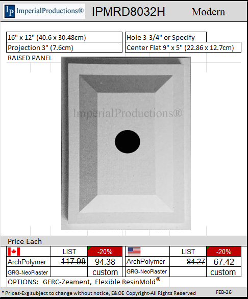 IPMRD8032H modern medallion