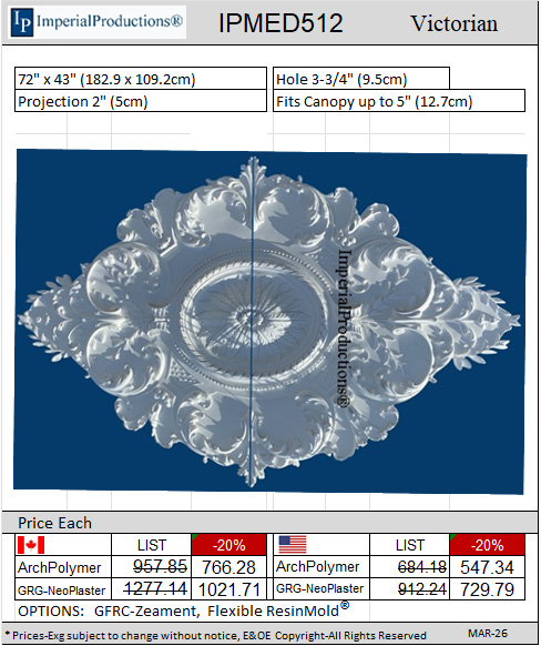 IPMED512 victorian medallion