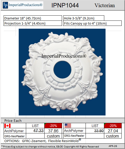 IPNP1044 Victorian Medallions