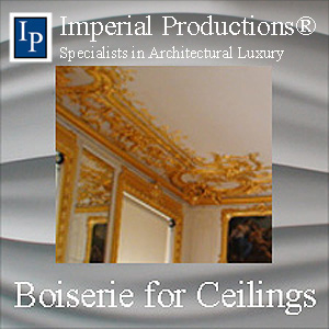 Boiserie for ceiliings 