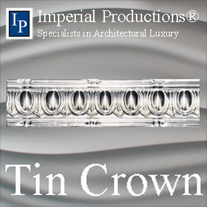 Tin Crown moulding