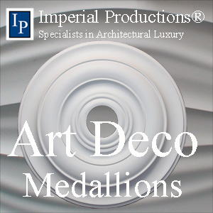 Art Deco Ceiling Medallion Collection