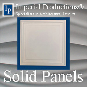Solid Panels and Coffered Panels