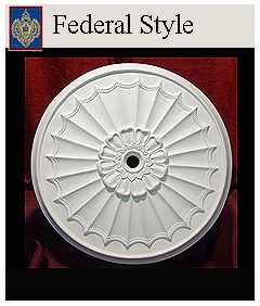 Federal Style Medallions from Imperial Productions