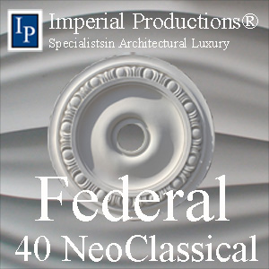 Federal Ceiling Medallion Collection