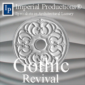 Gothic Revival Ceiling Medallions